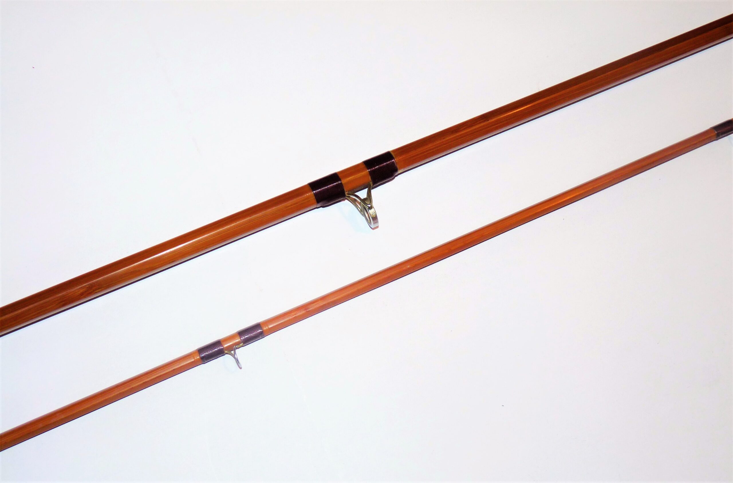 JH McGinn Lakeland 9’6” Two Piece Splitcane Trout Fly Rod #7 - Image 3