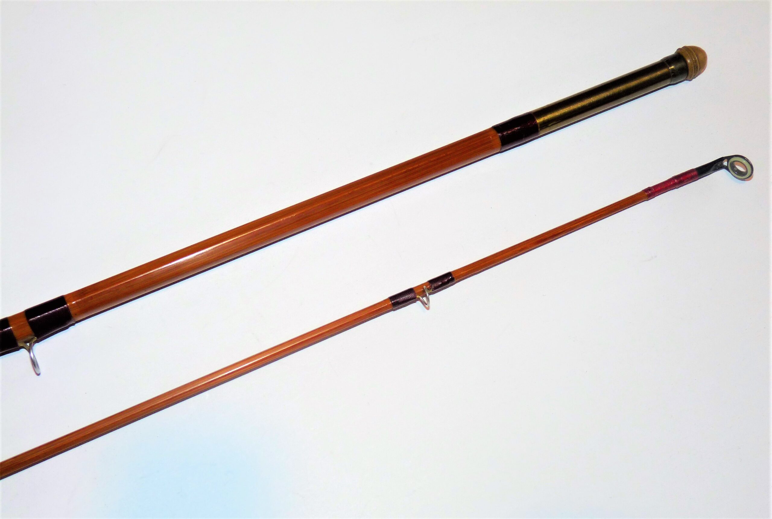 JH McGinn Lakeland 9’6” Two Piece Splitcane Trout Fly Rod #7 - Image 4