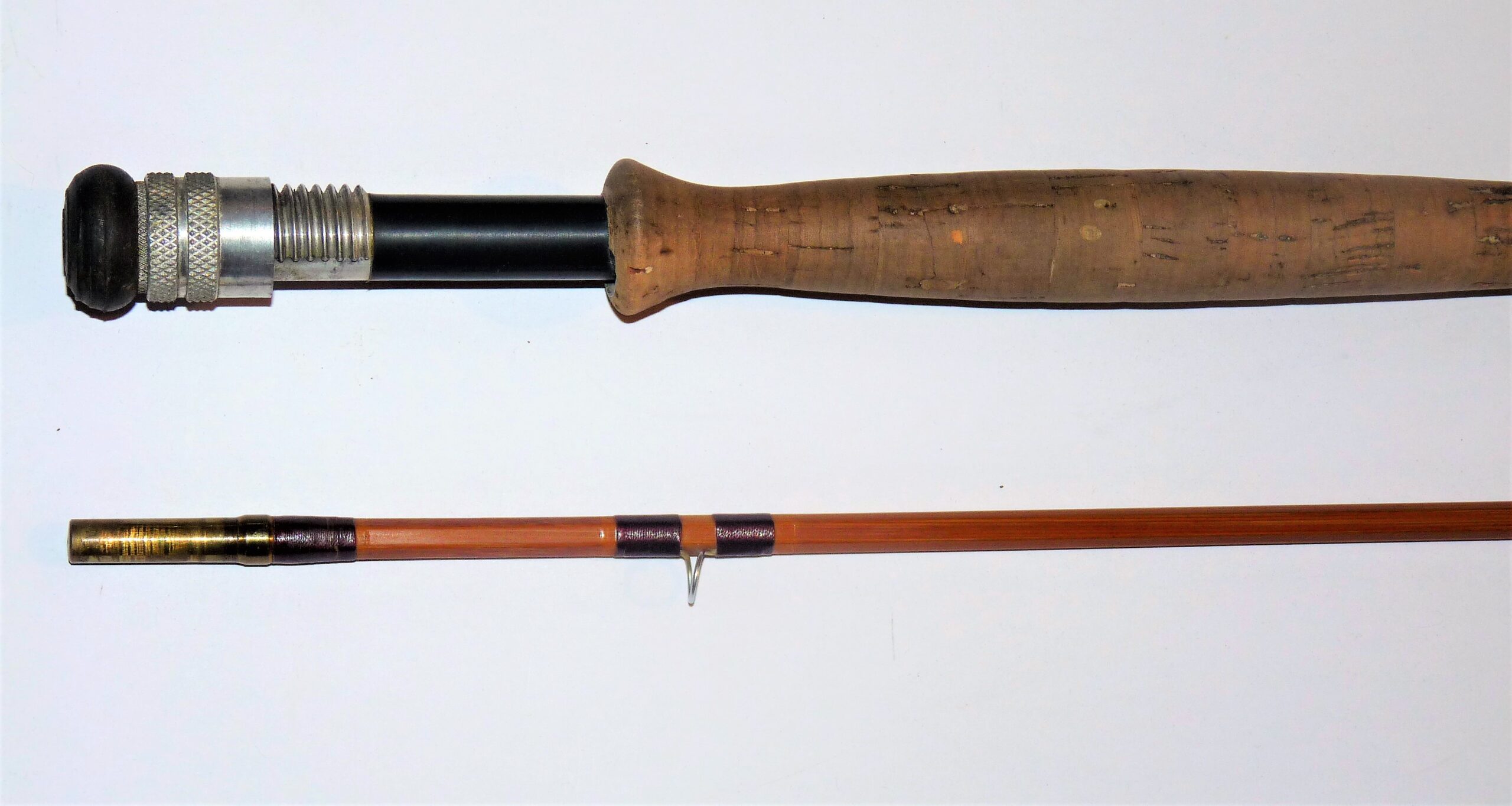 JH McGinn Lakeland 9’6” Two Piece Splitcane Trout Fly Rod #7 - Image 5