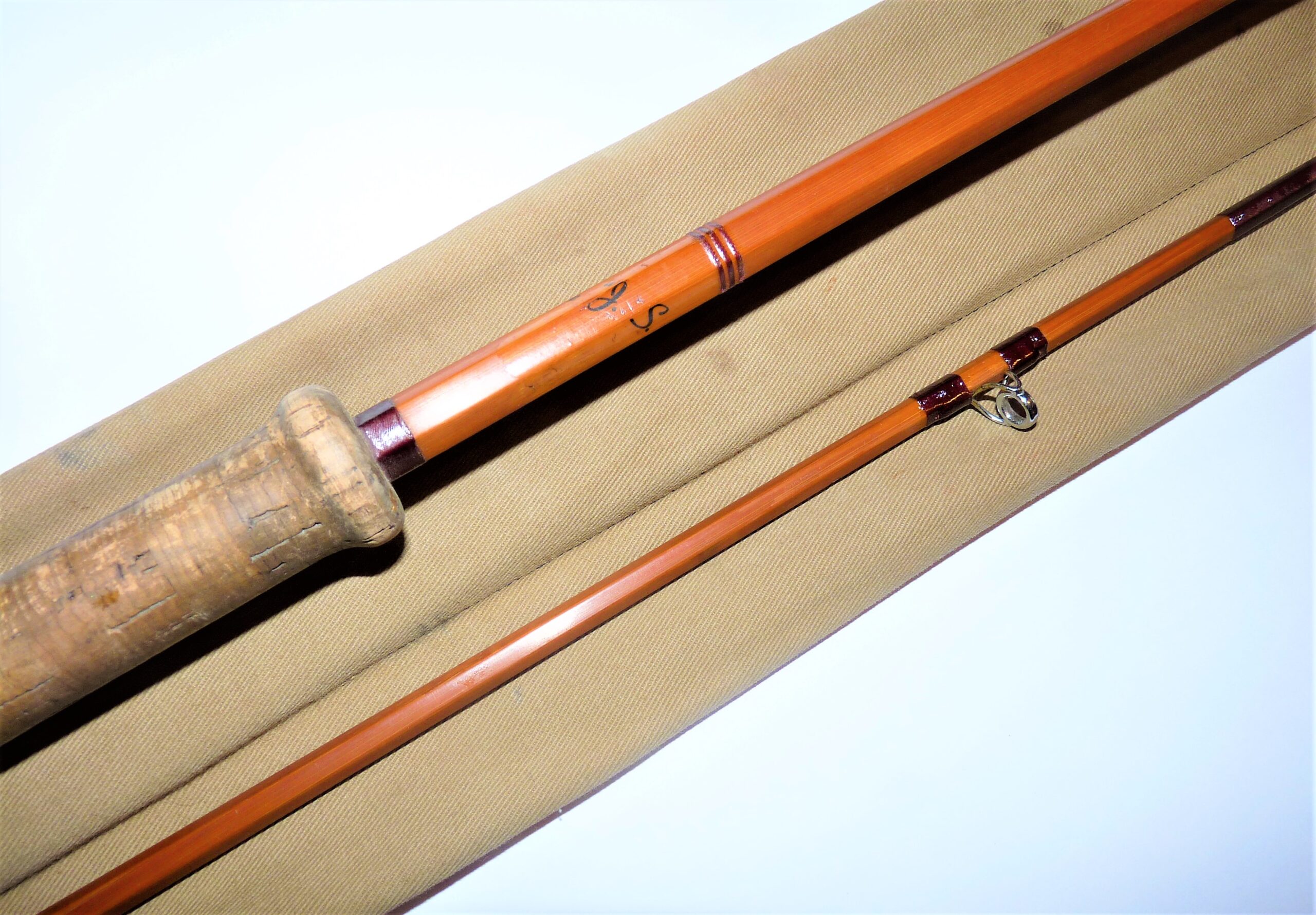 J S Sharpe Ltd Aberdeen 9' 3" 2-piece split cane fly rod - Image 5