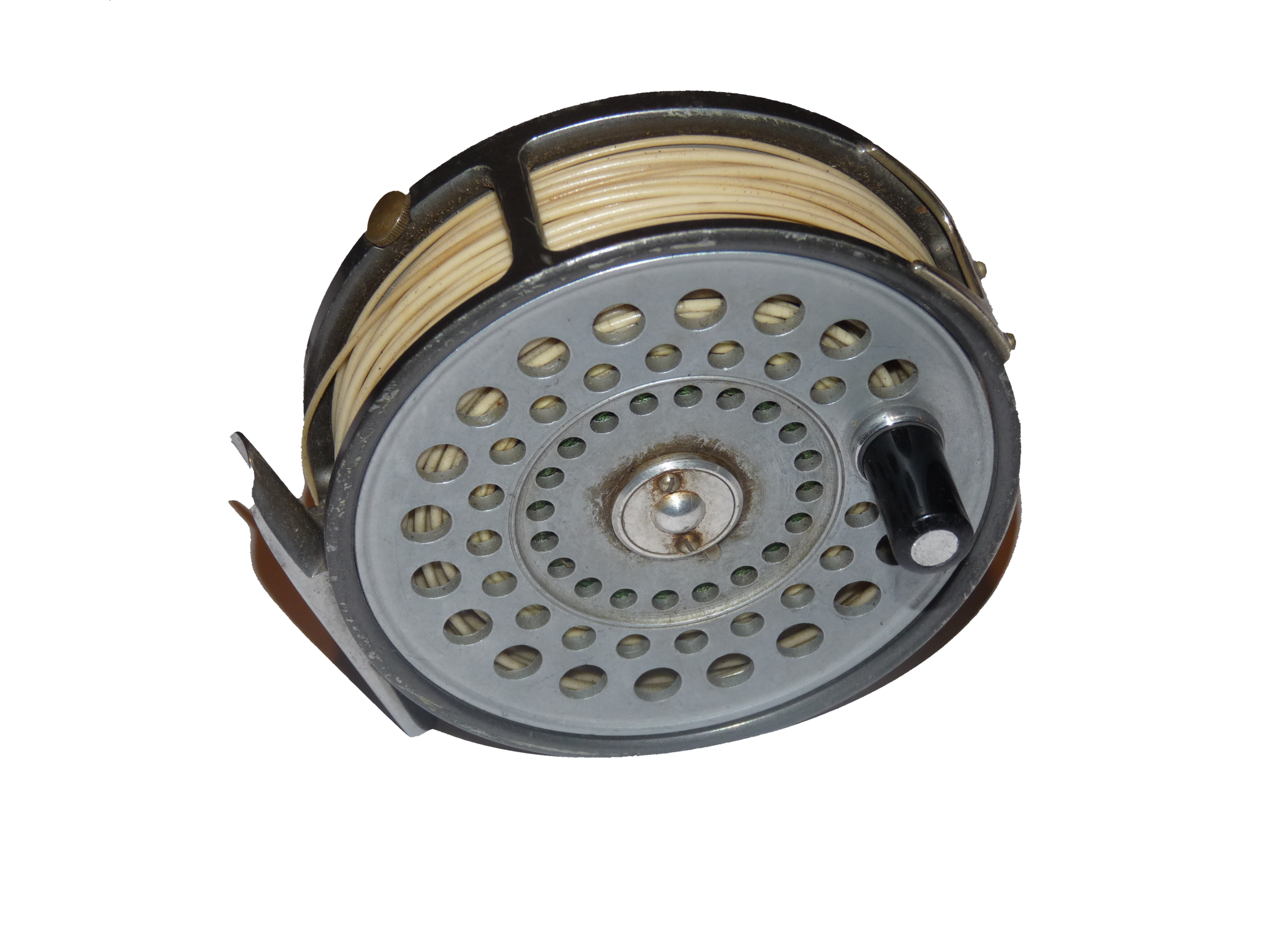 Hardy St Aiden 3.75" alloy trout fly reel, good user