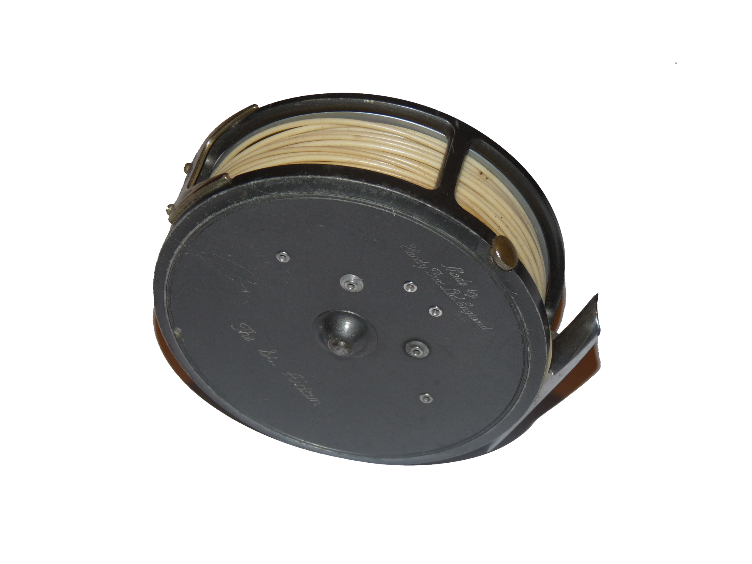 Hardy St Aiden 3.75" alloy trout fly reel, good user - Image 2