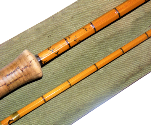 Hardy C C De France 9' 2-piece #6 Palakona cane trout fly rod 1954