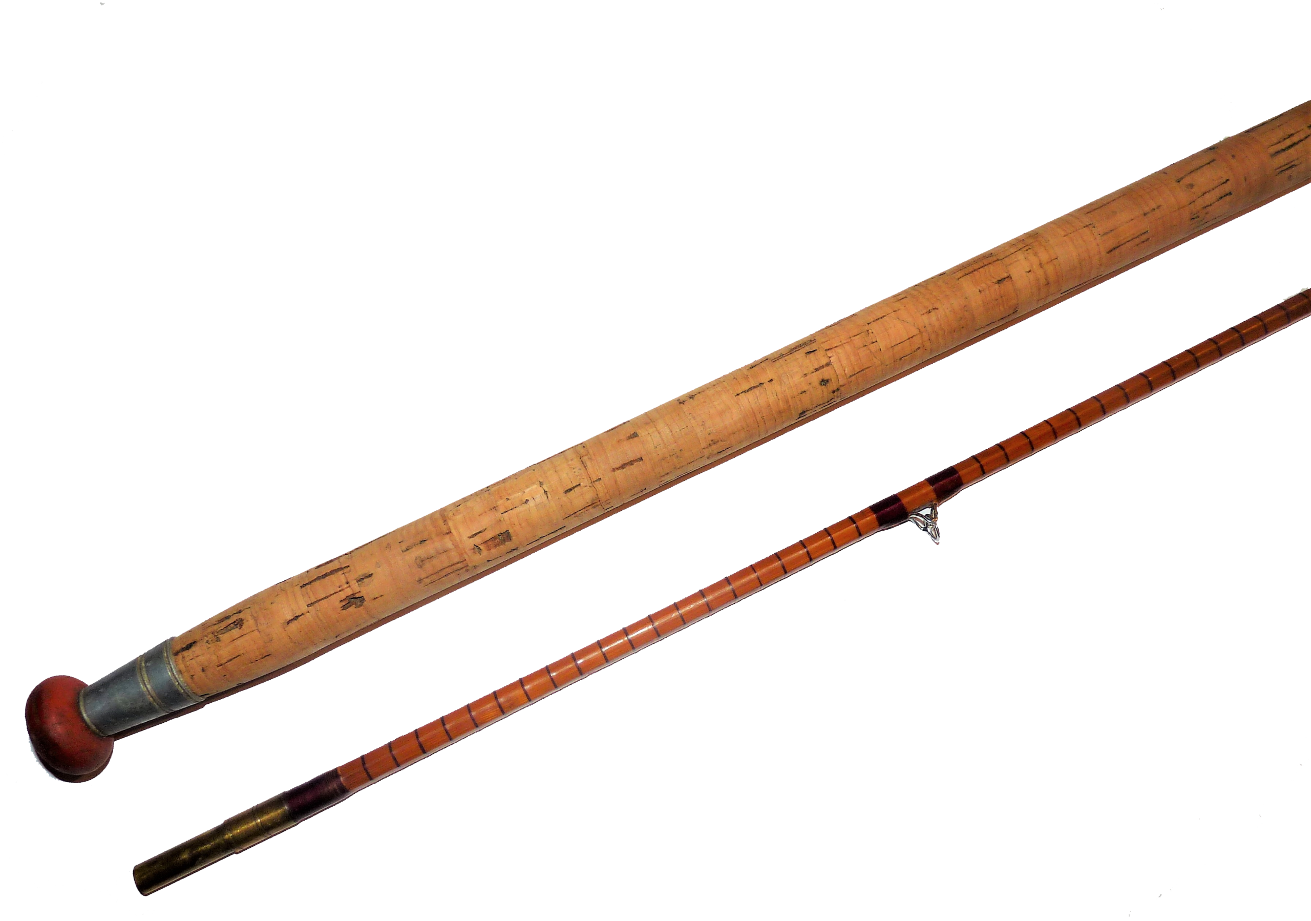 B James & Sons Richard Walker MK IV 10' 2'' two-piece Avon split cane vintage rod - Image 2
