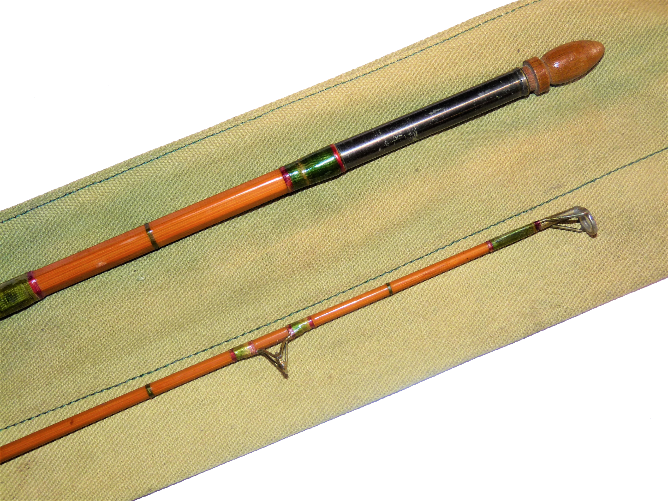 Hardy 8' The Wanless 6Ib 2-piece split cane trout fly rod - Image 4