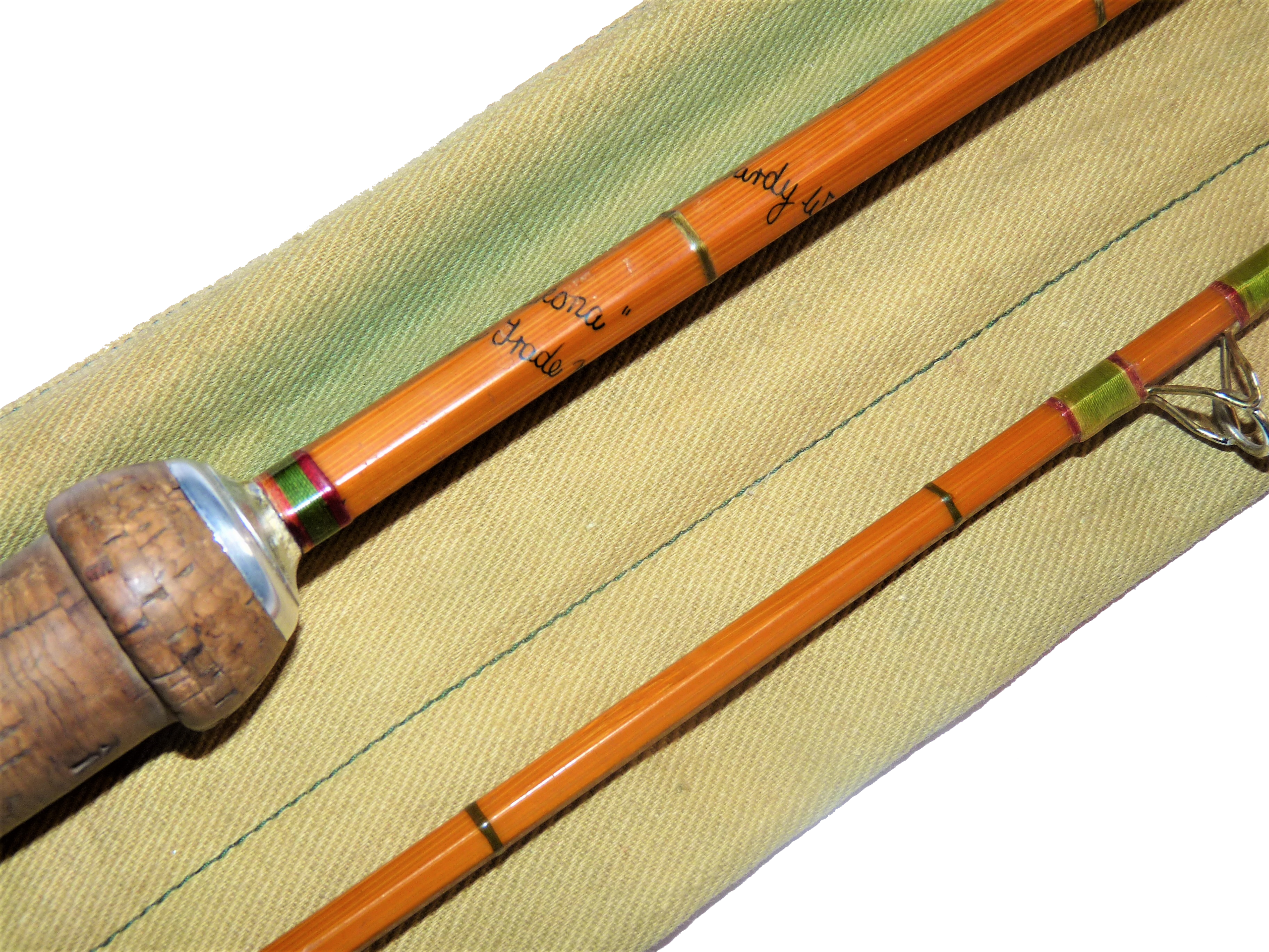 Hardy 8' The Wanless 6Ib 2-piece split cane trout fly rod - Image 2