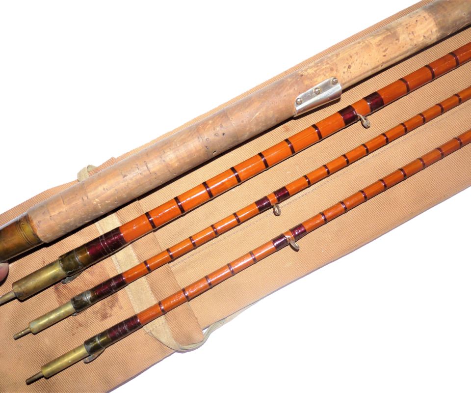 Alternative view of J Graham & Co Inverness 14' salmon fly rod + spare tip