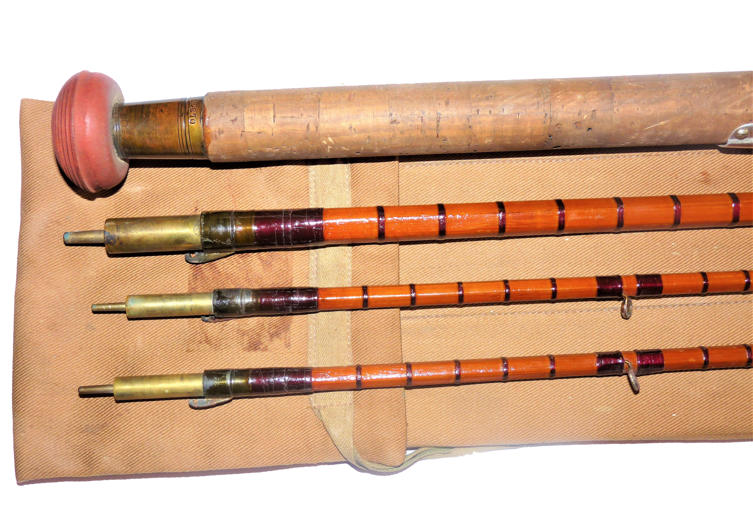J Graham & Co Inverness 14' salmon fly rod + spare tip - Image 5