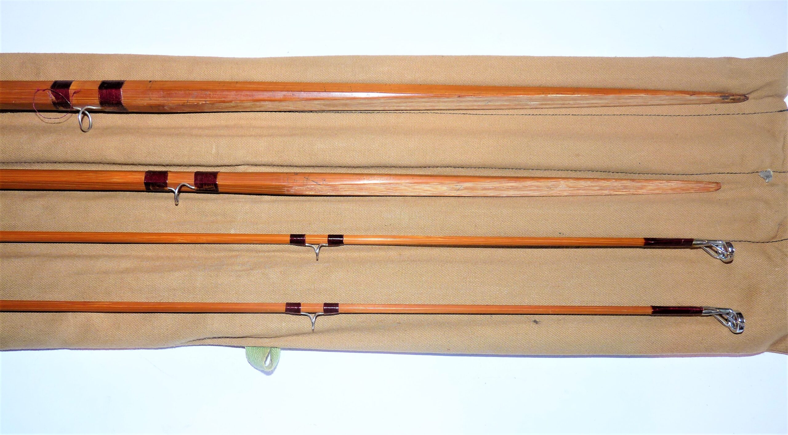 JS Sharpe Ltd Of Aberdeen 13' 'Spliced' salmon fly rod for big river fishing - Image 2