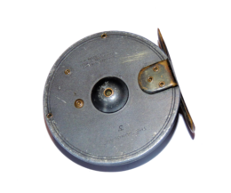 Alternative view of Hardy Sunbeam 3" vintage dry fly fishing reel 1940 -50's #3/4