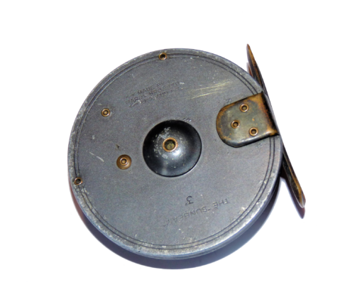 Alternative view of Hardy Sunbeam 3" vintage dry fly fishing reel 1940 -50's #3/4