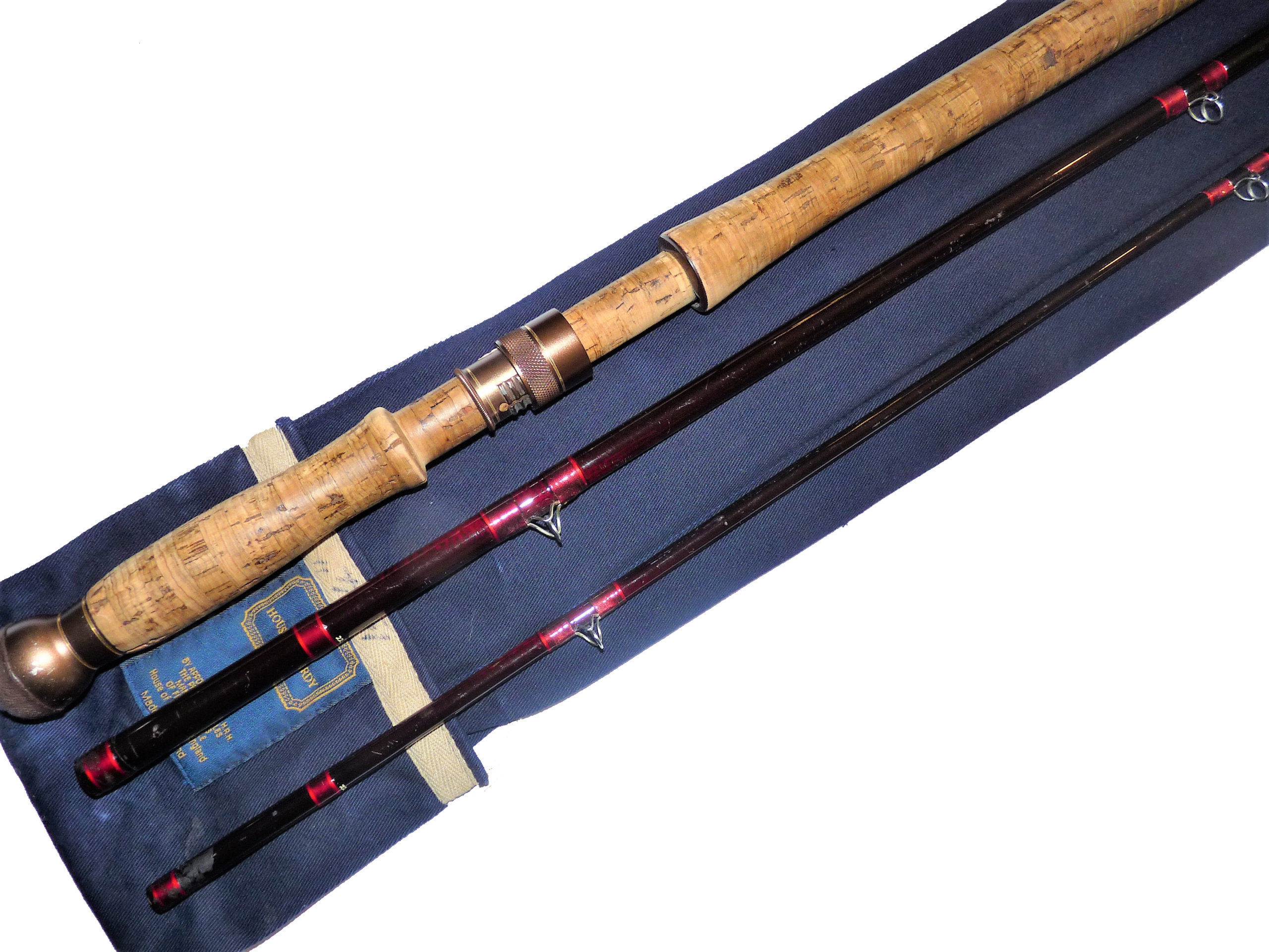 Hardy Graphite De Luxe salmon fly rod 15'4