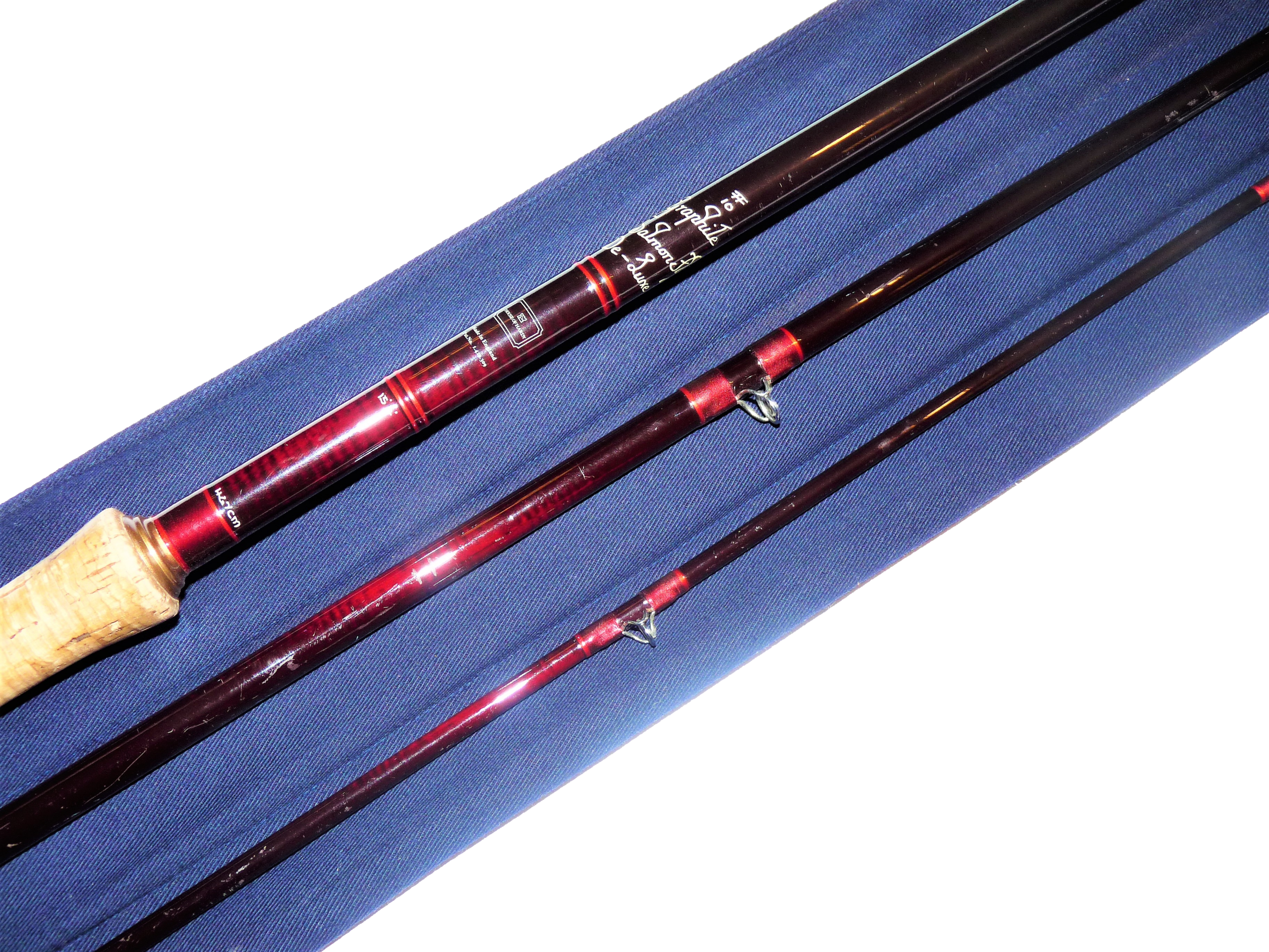 Hardy Graphite De Luxe salmon fly rod 15'4