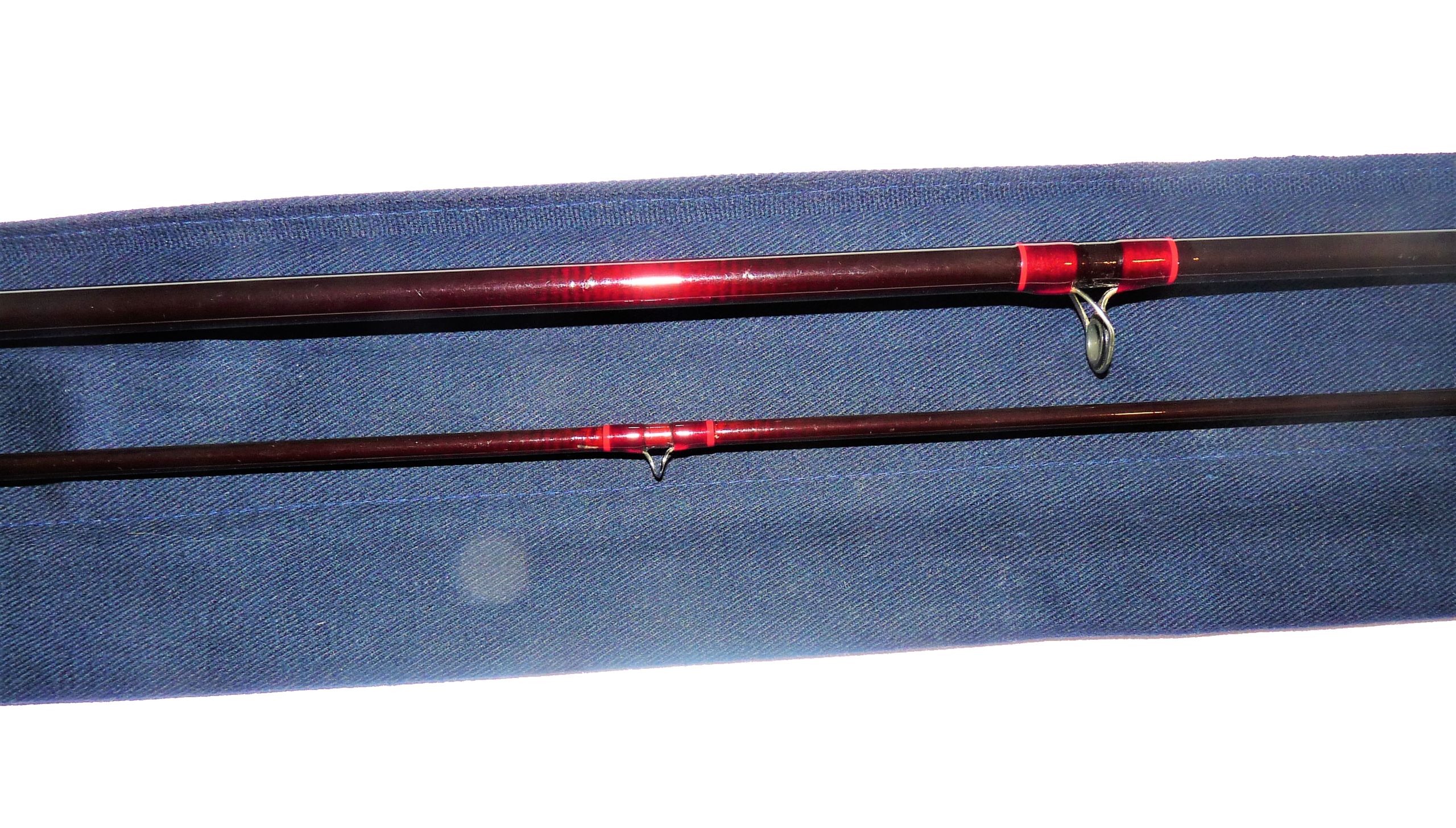 Hardy Graphite Deluxe 10’6” Two Piece Trout Fly Rod #7/8 With Original Rod Bag - Image 2