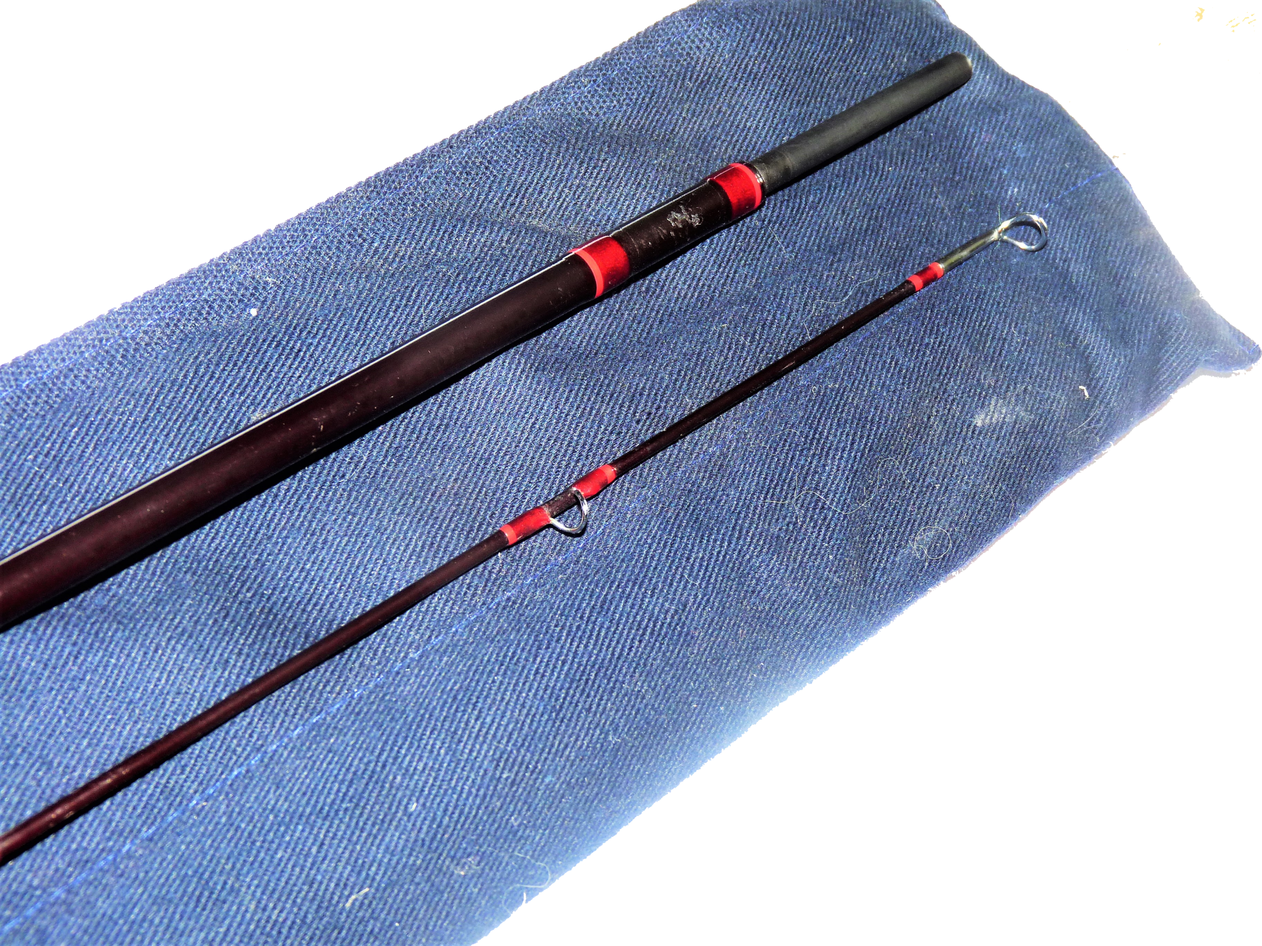 Hardy Graphite Deluxe 10’6” Two Piece Trout Fly Rod #7/8 With Original Rod Bag - Image 3