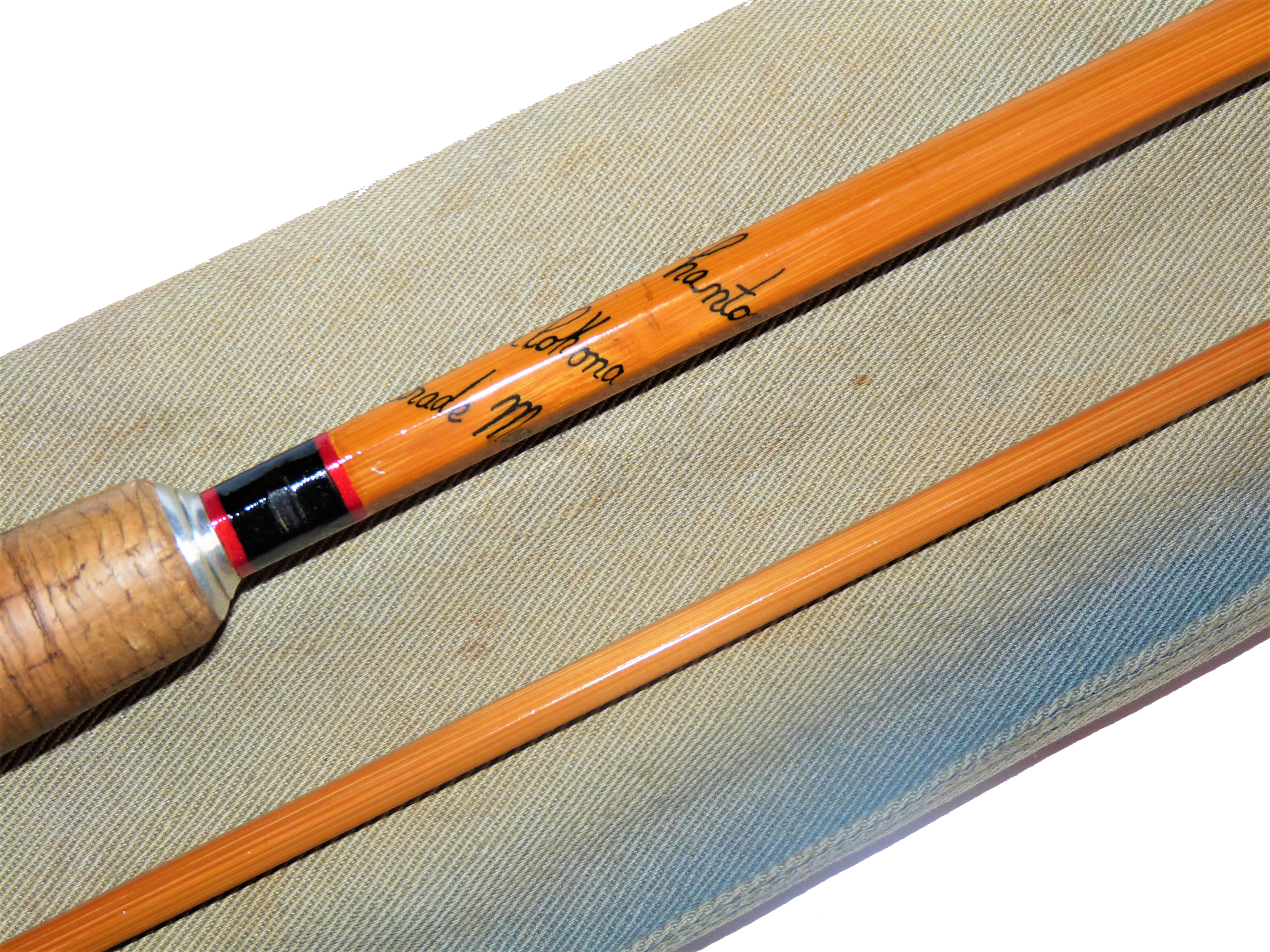 Hardy 'Phantom' Hollokona 9' two-piece #6 split cane trout fly rod RARE - Image 2