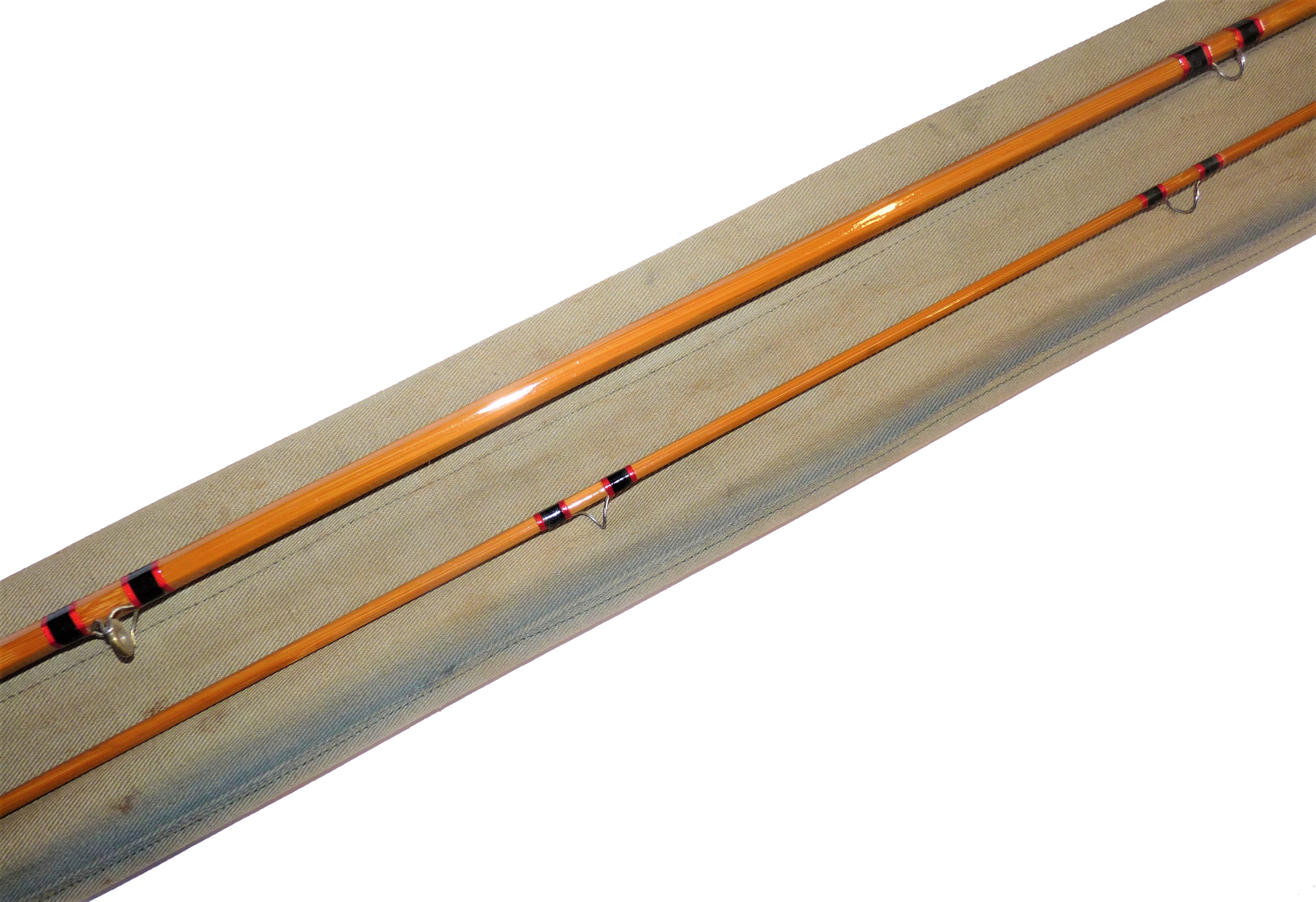Hardy 'Phantom' Hollokona 9' two-piece #6 split cane trout fly rod RARE - Image 3