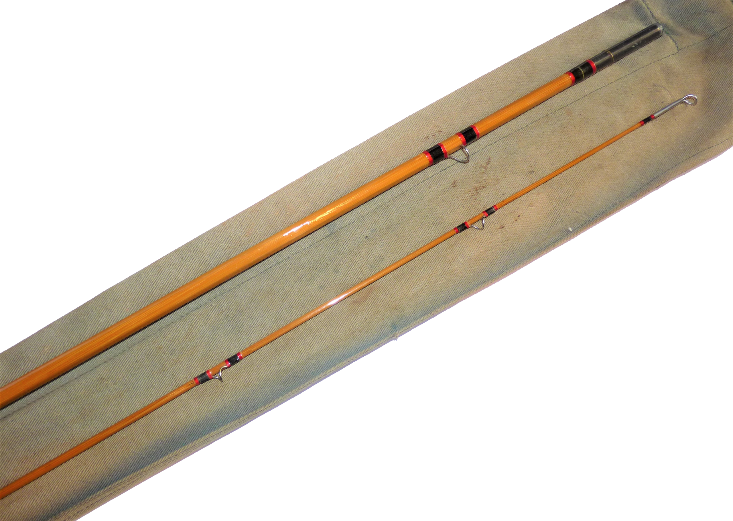 Hardy 'Phantom' Hollokona 9' two-piece #6 split cane trout fly rod RARE - Image 4