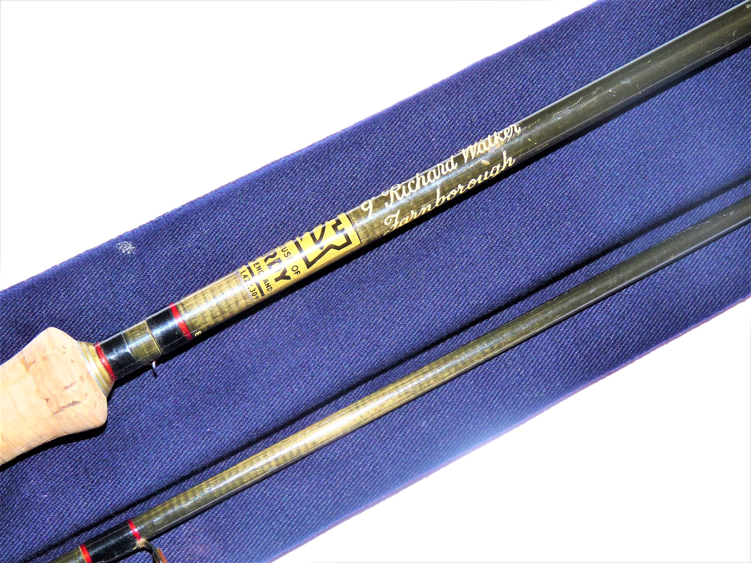 Hardy Richard Walker Farnborough Two Piece Fly Rod 9' #7/8 - Image 4