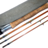 Milwards Flyrover 9' 6" split cane fly rod with original zip rod bag
