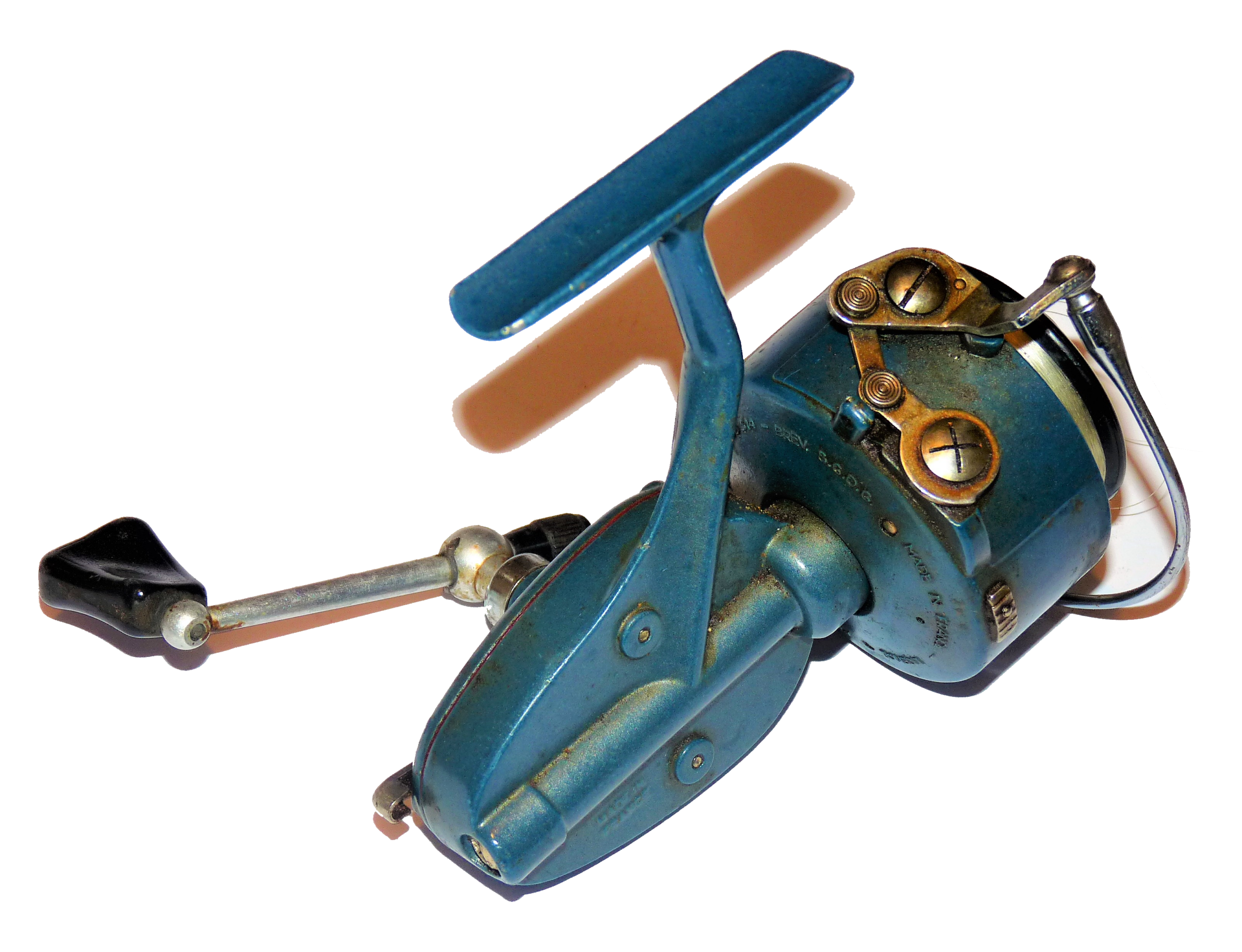 Mitchell Vintage 440A Fixed Spool Reel With Auto Spring Bail Arm - Image 3