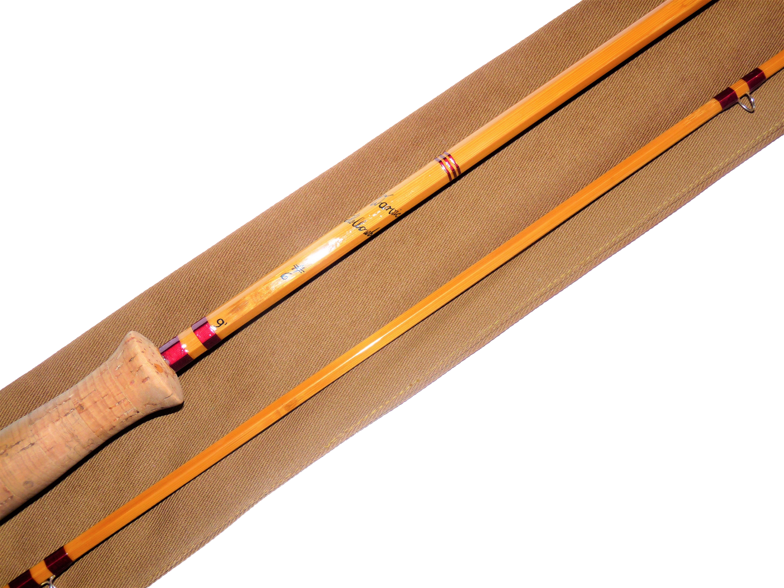 Marcus Warwick (Hollow Built) 9′ #6 split cane trout fishing rod