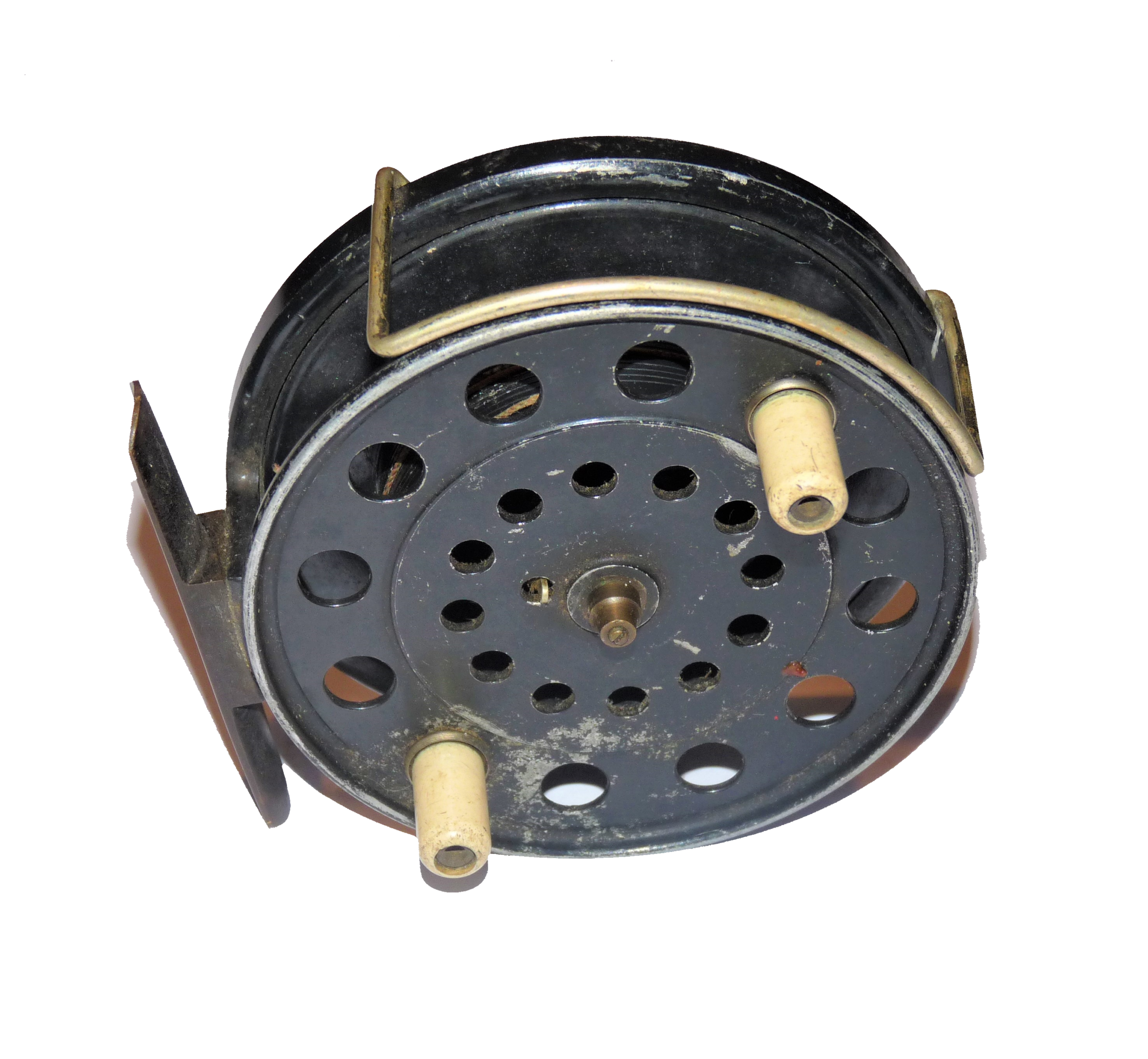 C Farlow & Co Ltd London 'The Utility' 4" centrepin trotting reel
