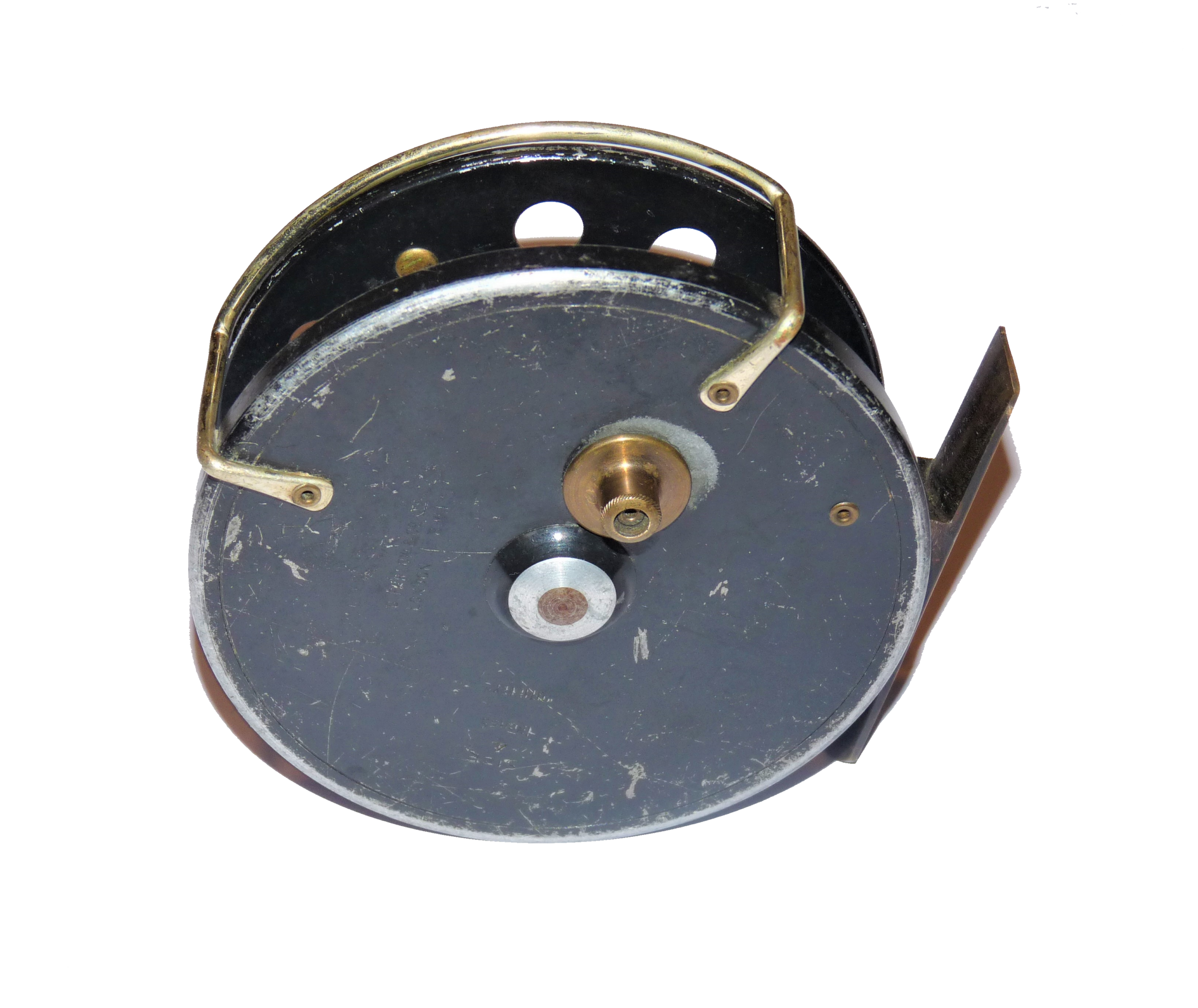 C Farlow & Co Ltd London 'The Utility' 4" centrepin trotting reel - Image 2
