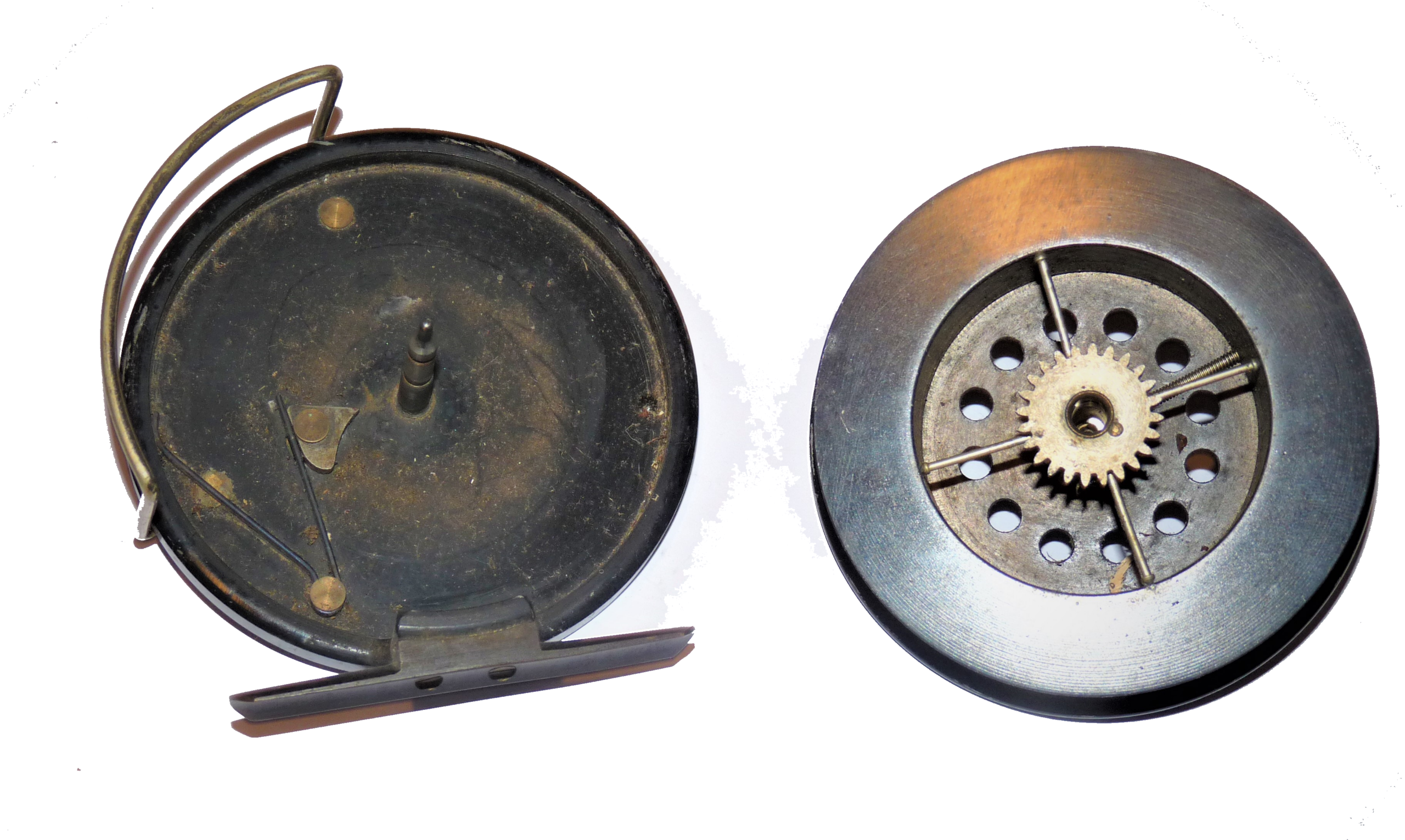 C Farlow & Co Ltd London 'The Utility' 4" centrepin trotting reel - Image 5