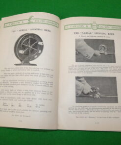 Alternative view of Farlow of London 1933 Anglers guide for collectors rods reels and lure patterns