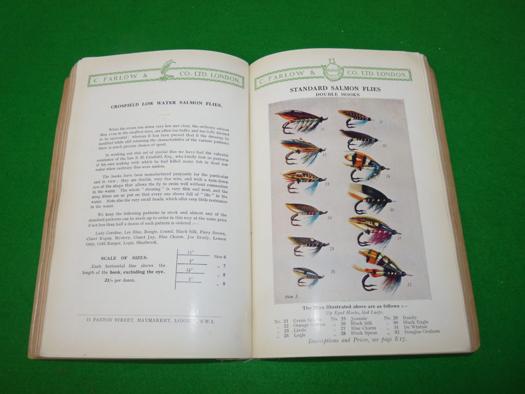 Alternative view of Farlow c.1931 tackle catalogue anglers guide, rods & reel reference guide for collector