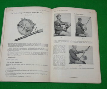 Alternative view of Hardy Anglers Guide 1957 collector reference perfect, salmon flies lures