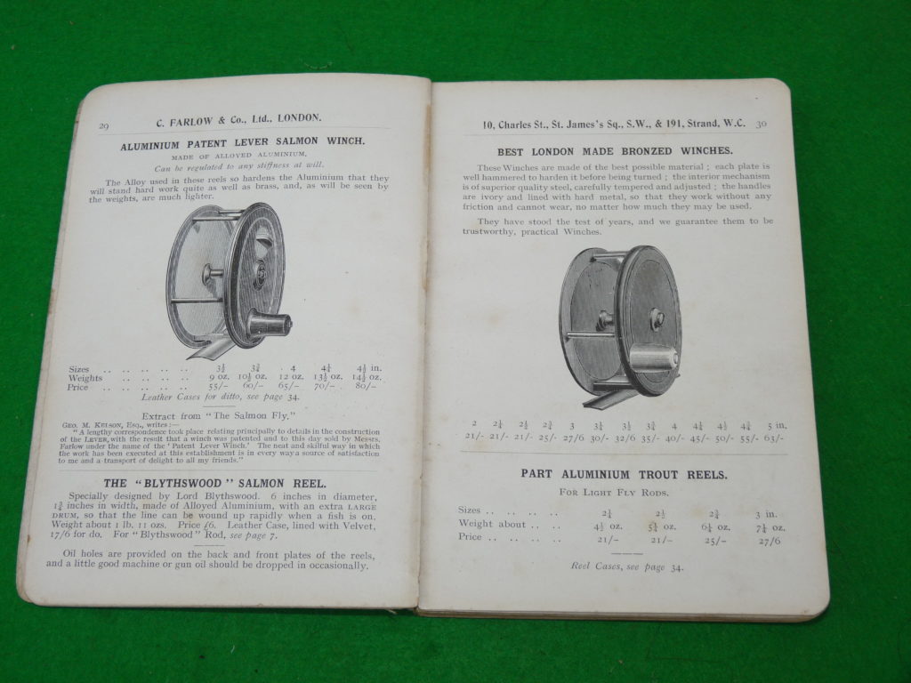 Farlow 1908 rare fishing tackle catalogue for collectors rod reel lures & flies - Image 6