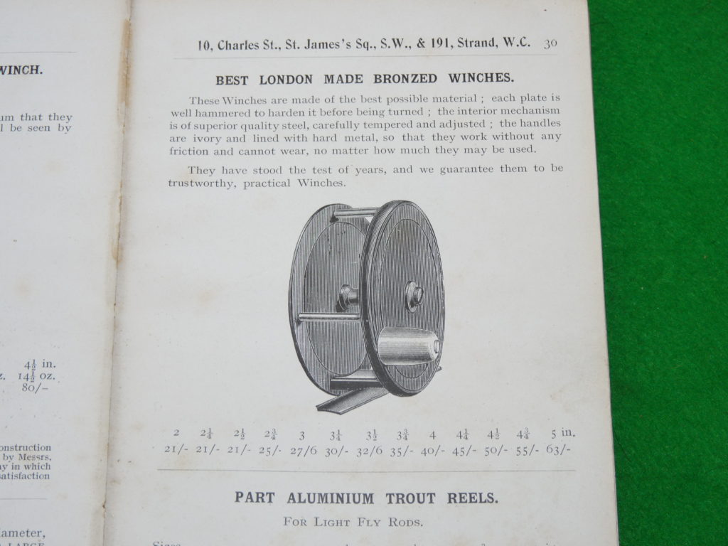 Farlow 1908 rare fishing tackle catalogue for collectors rod reel lures & flies - Image 5