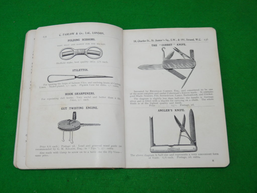 Farlow 1908 rare fishing tackle catalogue for collectors rod reel lures & flies - Image 3