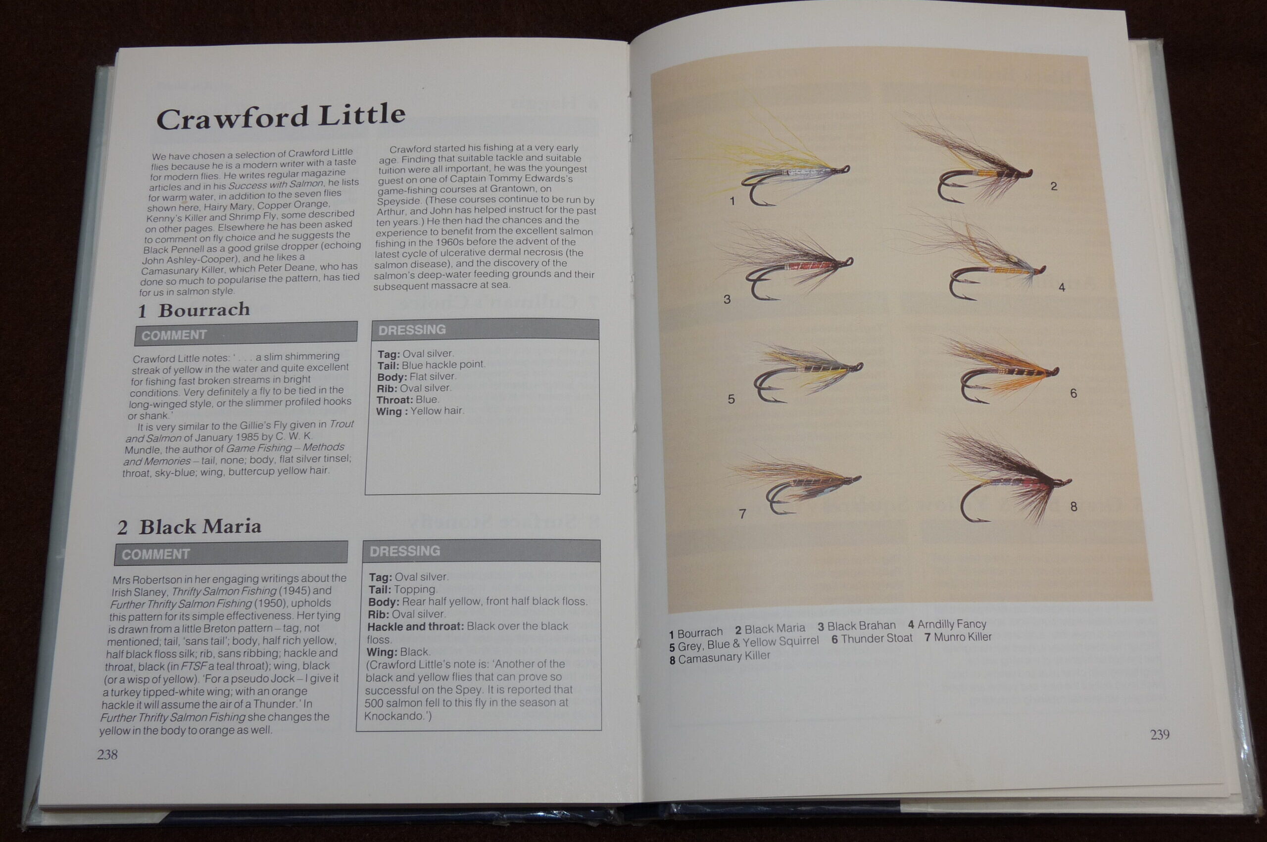 A Guide To Salmon Flies, Buckland & Oglesby, 1990 1st edition book - Image 2
