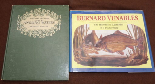 2 Bernard Venables fishing book, Angling waters Memoirs of a Fisherman