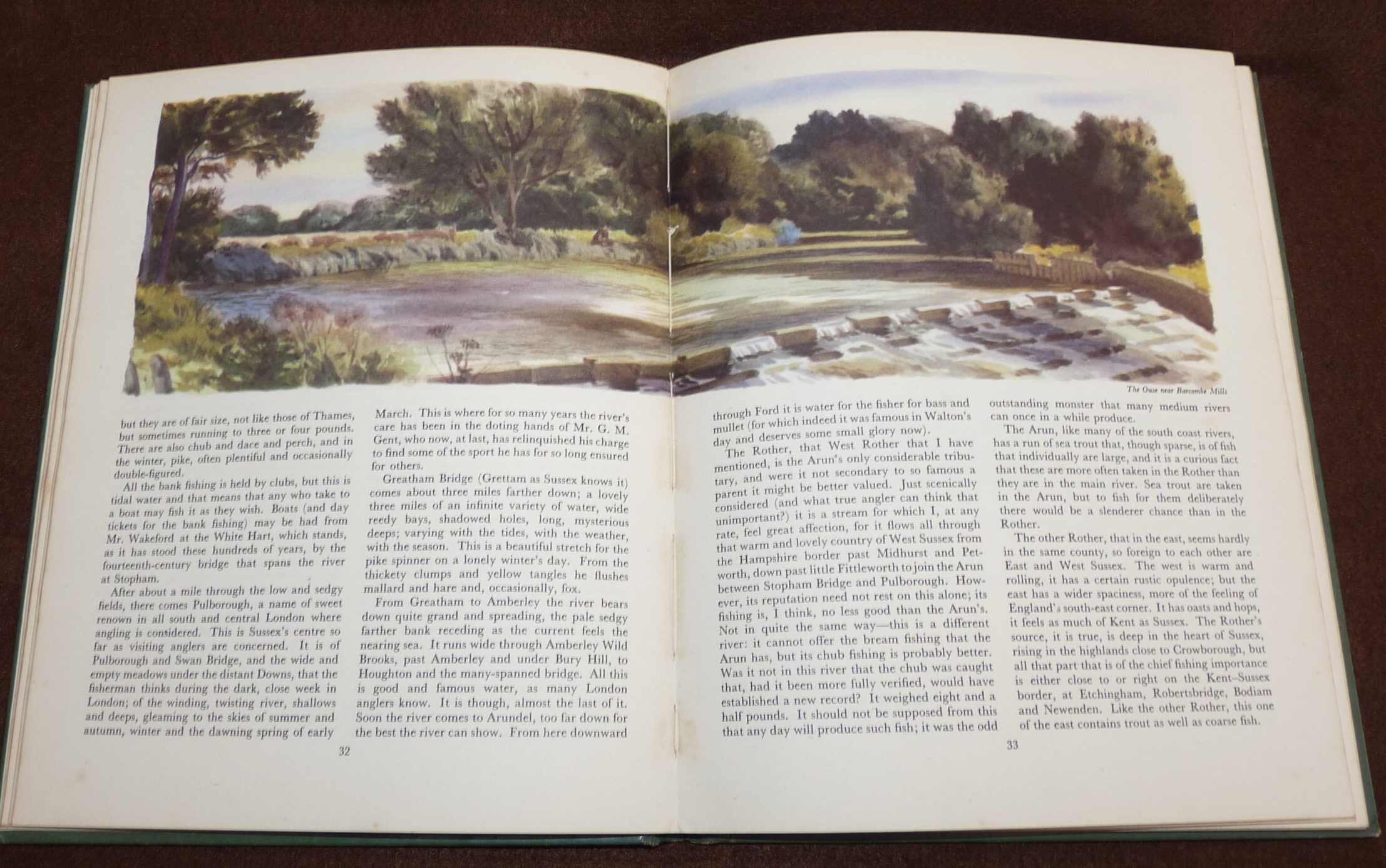 2 Bernard Venables fishing book, Angling waters Memoirs of a Fisherman - Image 4