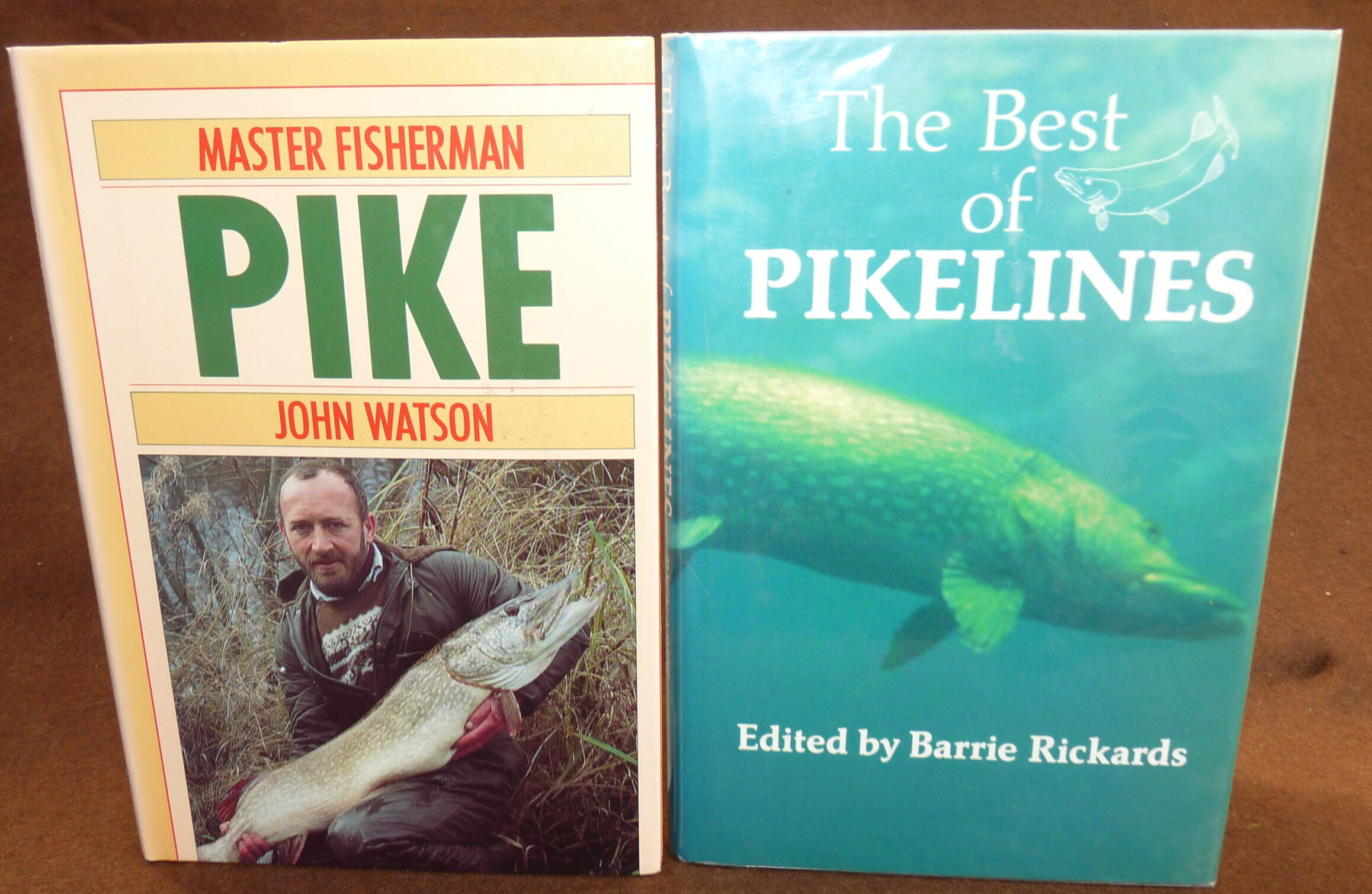 2 Pike books, The Best of Pikelines, Pike, Watson & Rickards