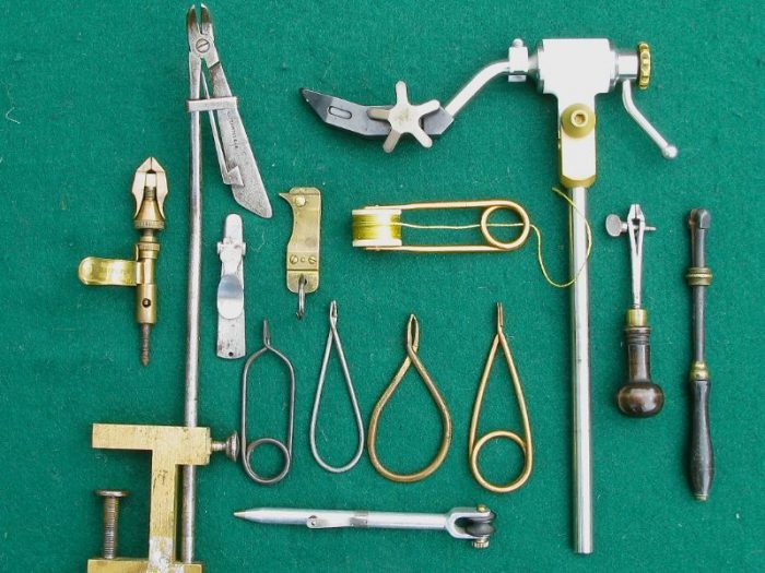 Vintage Fly Tying Tools - Chris Sandford