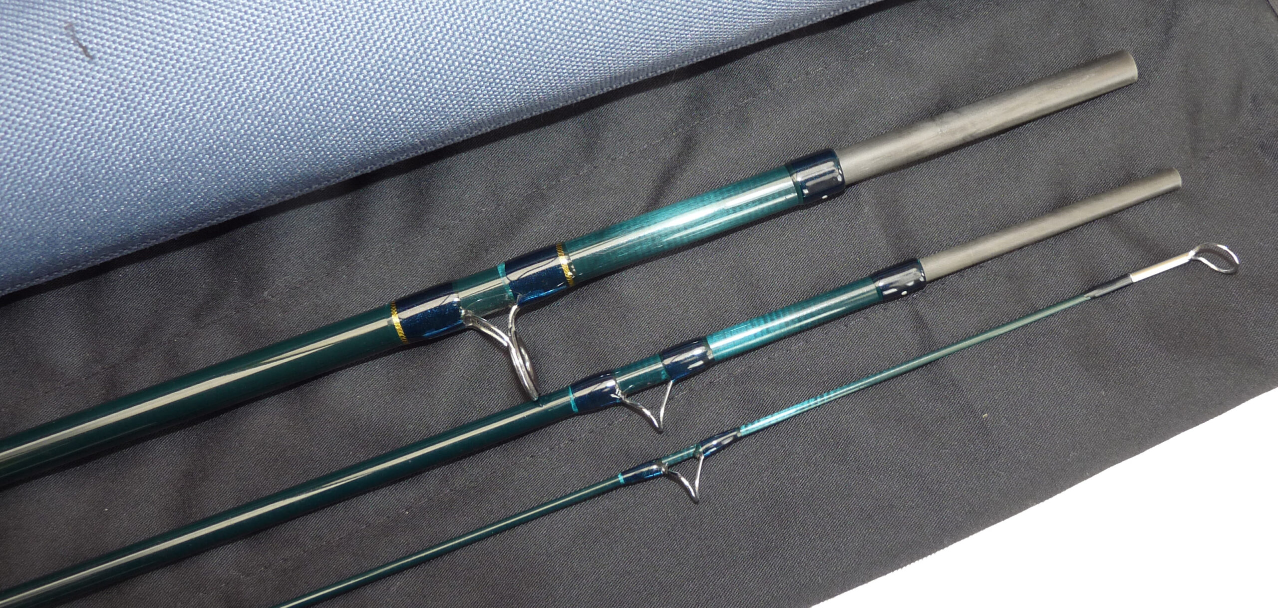 Silver Creek Silver Stream "Talk of the Tyne" 15' graphite salmon fly rod #9/10 bag & tube - Image 2