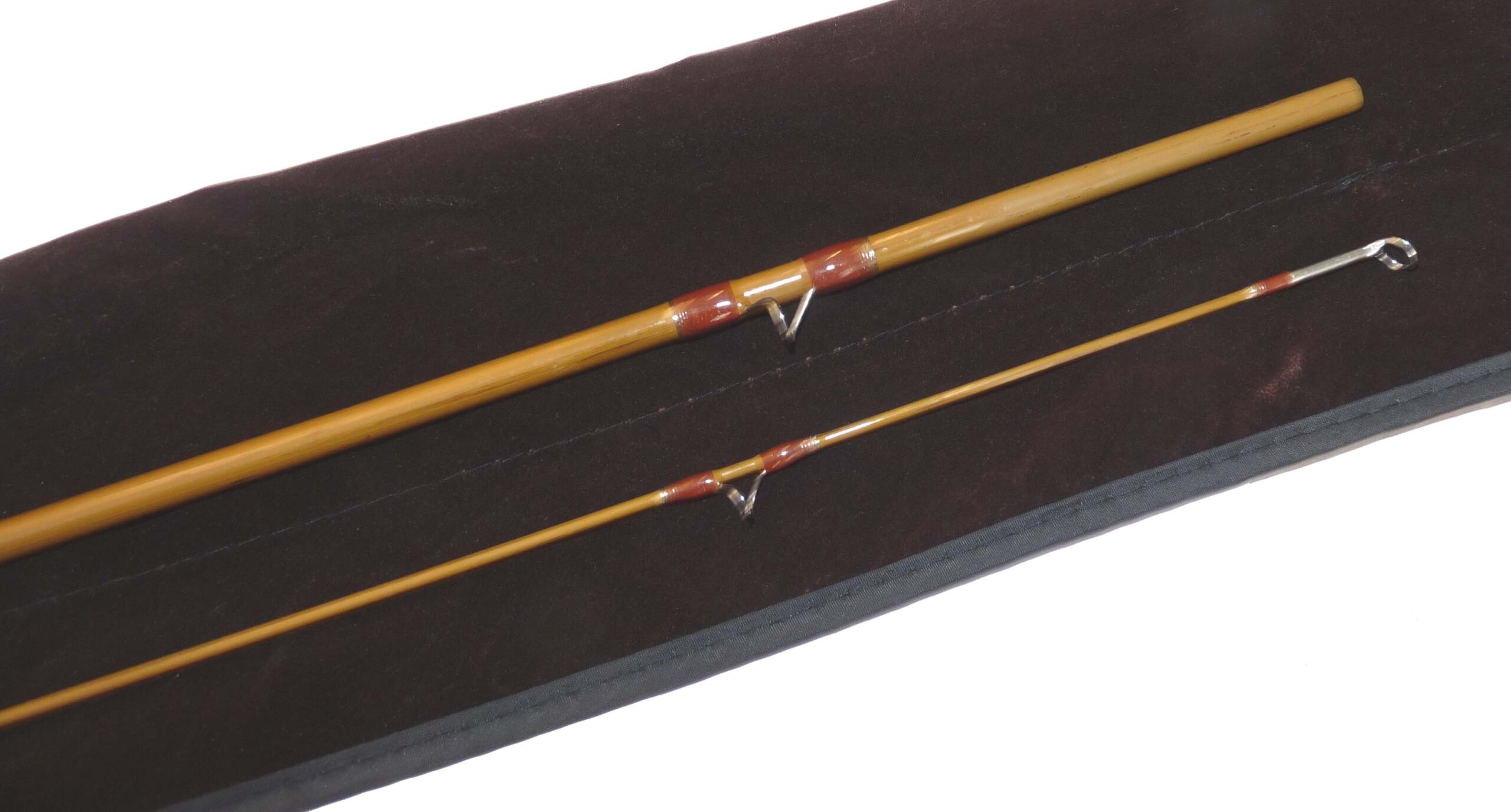 Tica TC3 carbon Fly rod, 10’ 2 piece in split cane finish for line #7/8 trout & sea trout - Image 2