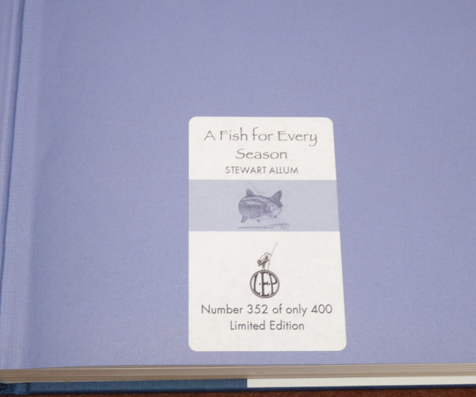 Alternative view of A Fish for Every Season, S. Allum, 2020 1st ed, 352/400, signed