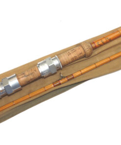 Hardy No 2 LRH Spinning rod, 9’6” 2 piece Palakona cane , full professional refurbishment,