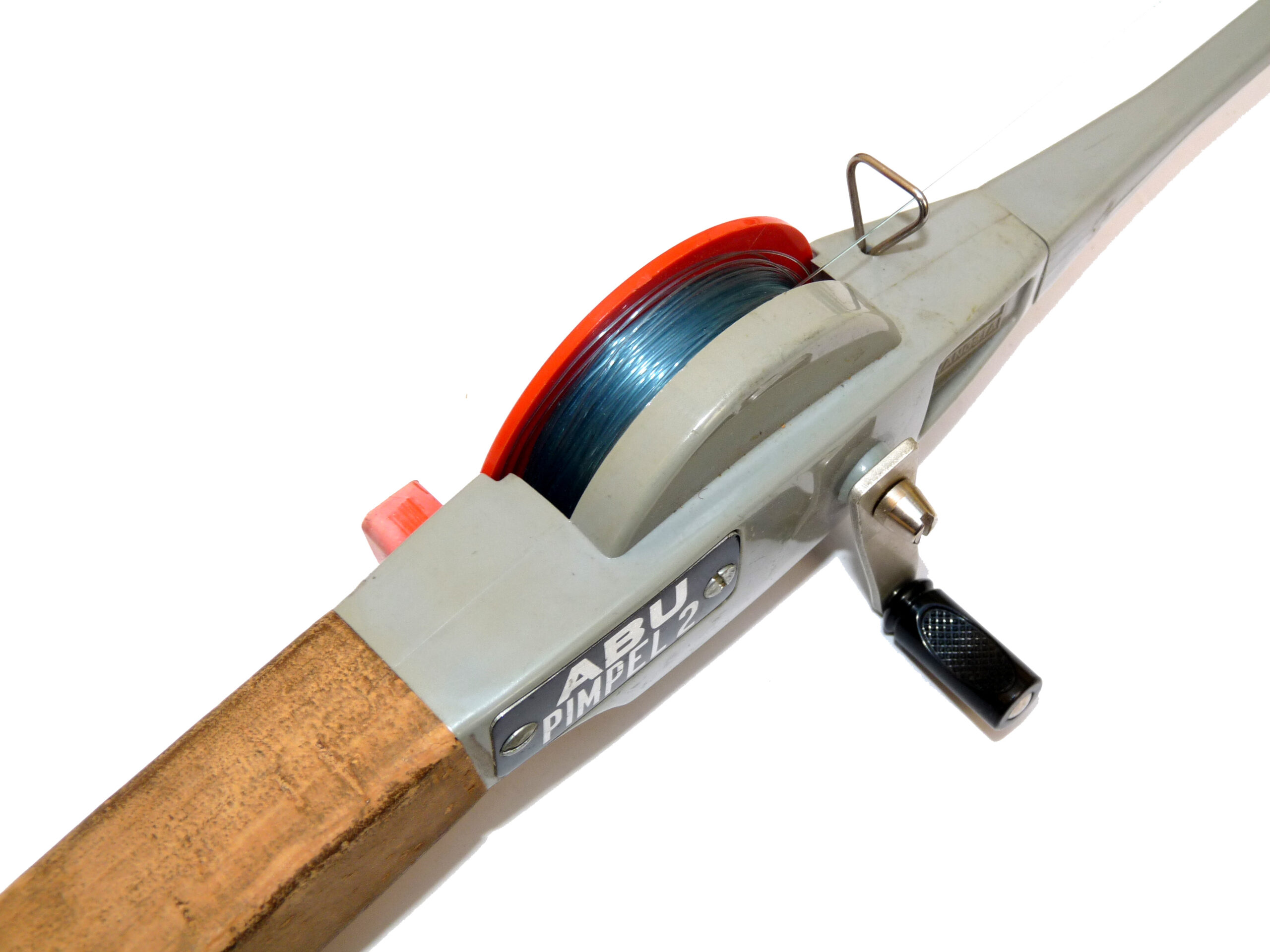 Abu Pimpel 2 Swedish vintage ice fishing combo + 2 Abu lures, use or collect, this is great - Image 5