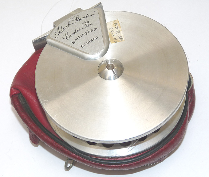 Adcock Stanton Nottingham 4.5" ball bearing trotting reel chub barbel roach carp - Image 4