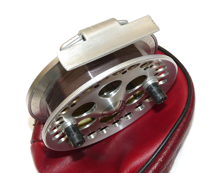 Adcock Stanton Nottingham 4.5" ball bearing trotting reel chub barbel roach carp - Image 3