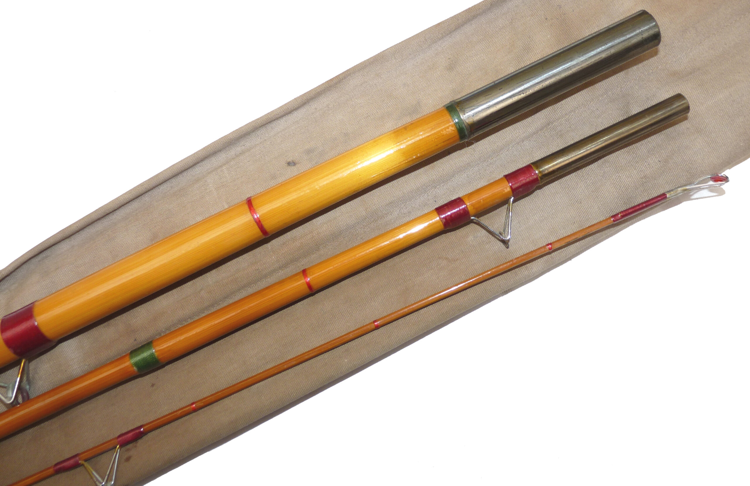 Martin James 13' three piece whole cane butt float coarse fishing rod refurbished, chub bream roach - Image 4
