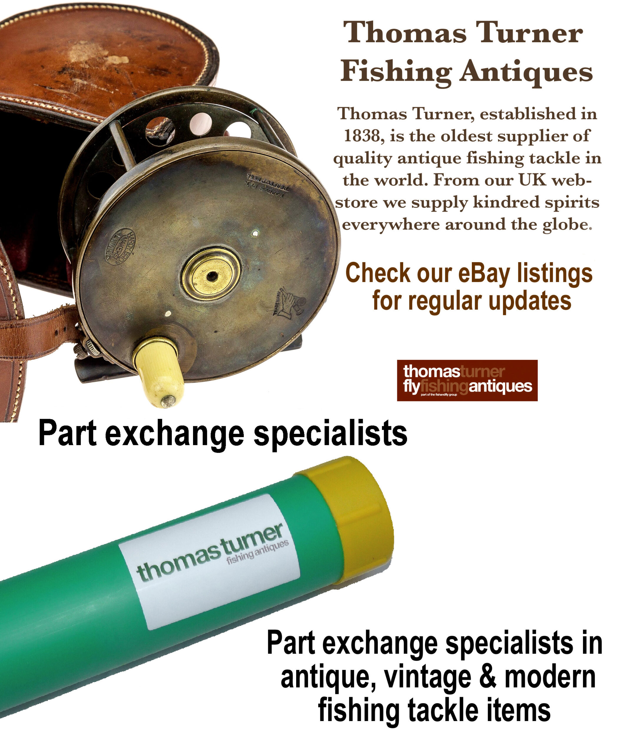 Milward & 2 other vintage float Avon or match rods - Image 6