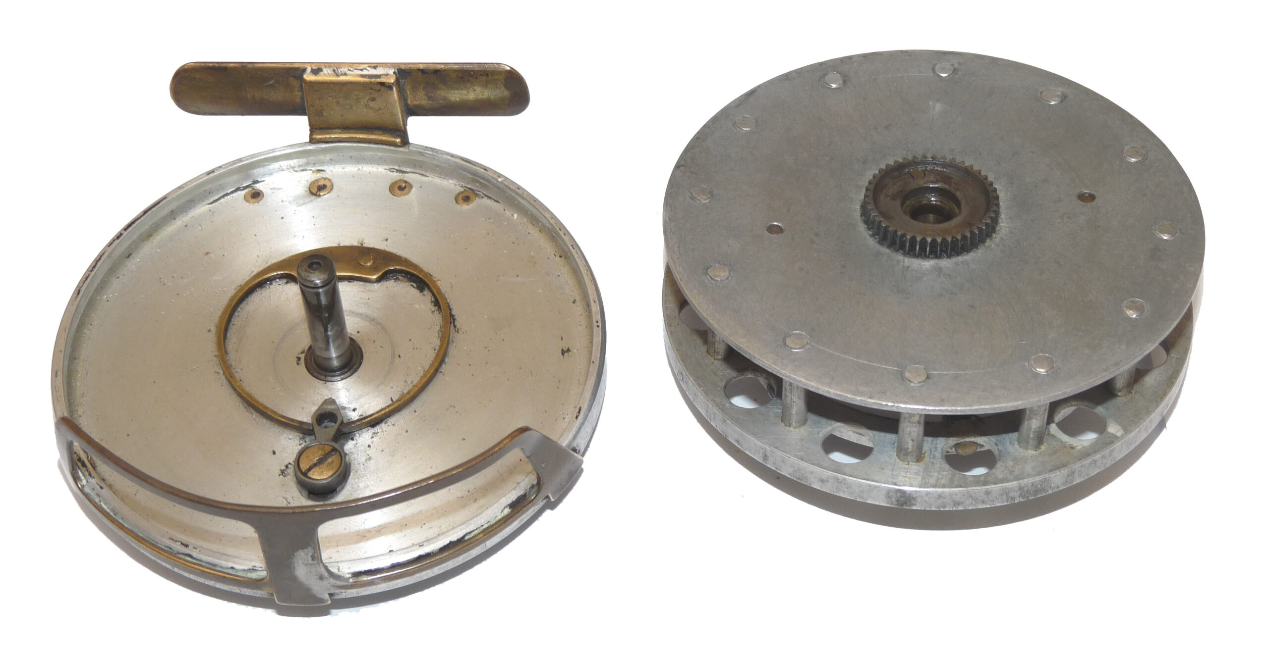 Scratch built vintage 3.5" Aerial pattern reel, grayling, roach, chub - Image 4